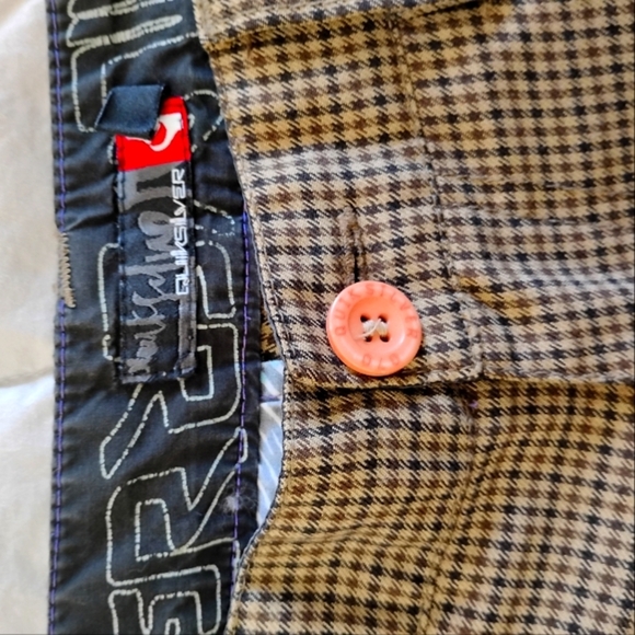 Quiksilver Men's Cargo Shorts - Brown - Picture 14 of 16